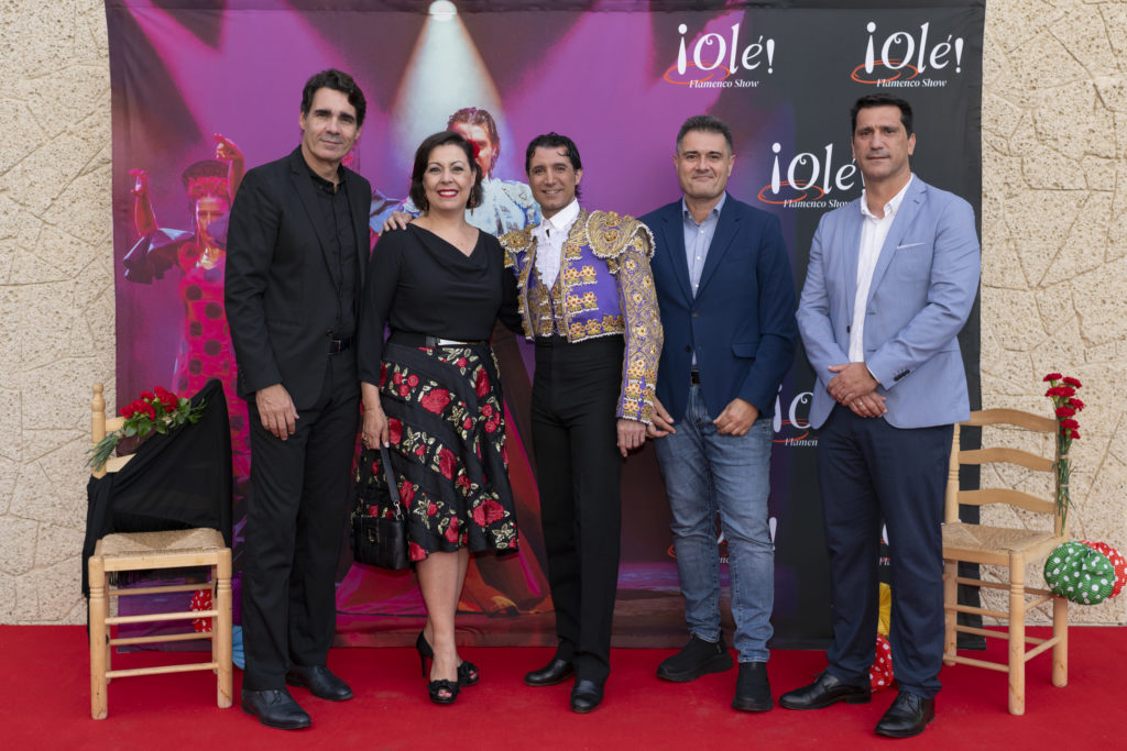  El equipo directivo de GF Hoteles en el II aniversario de Olé Flamenco Show